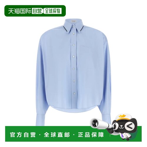 香港直邮BRUNELLO CUCINELLI 女士衬衫 MH772M1O16C172 AW2026