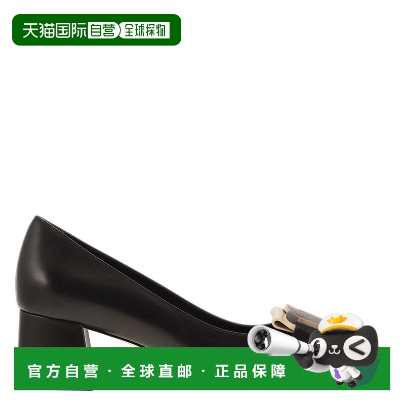 香港直邮TOD'S 托德斯 女士 皮质链条浅口鞋 XXW96K0IO00BSS粗跟