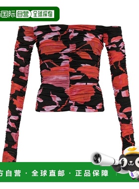 香港直邮Blumarine 露肩女装T恤上衣 2C361A