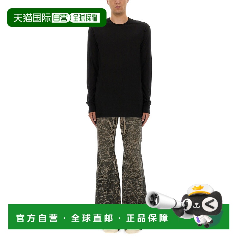 香港直邮rick owens 瑞克 欧文斯 DRKSHDW 男士 长袖T恤 DU02E726