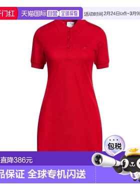 1h可退 香港直邮Courreges 女士 短款连衣裙 red红色 舒适时尚