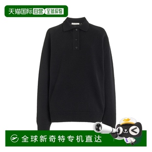 black黑色 Eli 羊绒Polo衫 舒适时尚 Row 香港直邮The 女士