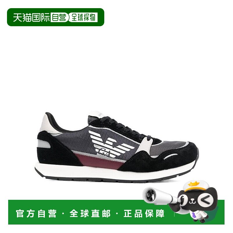 香港直邮Emporio Armani 徽标运动鞋 X4X537XM678阿玛尼男鞋