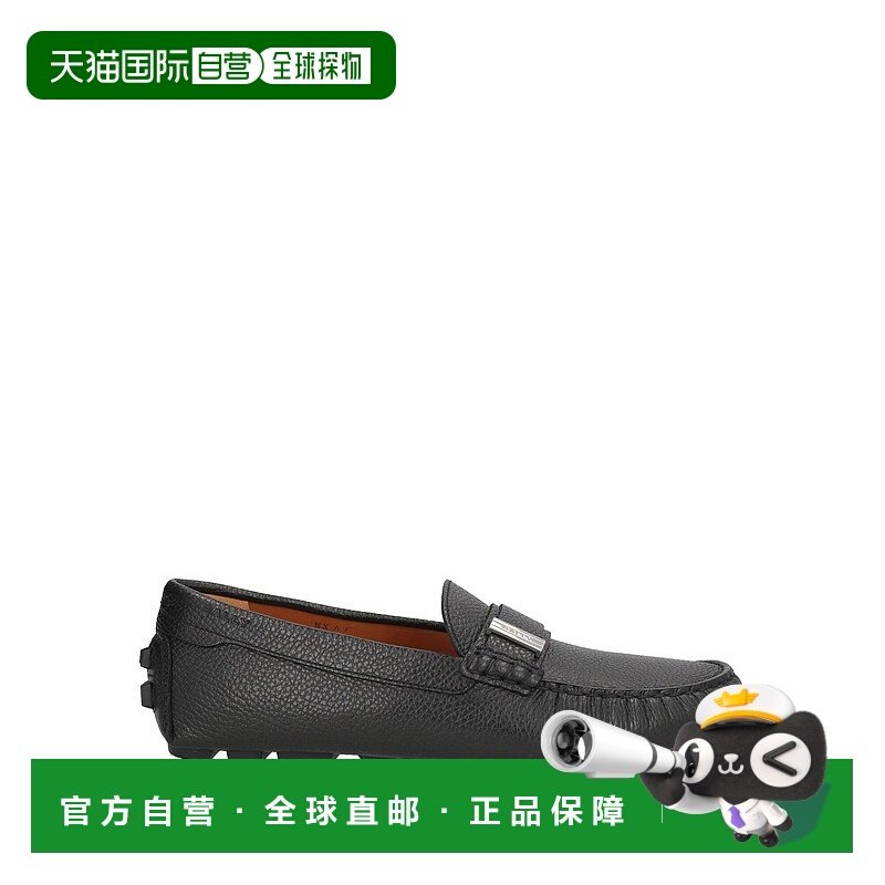 1h可退 香港直邮Bally 巴利 男士 乐福鞋 black黑色 舒适时尚