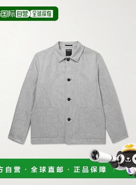 香港直邮1h可退 Zegna 杰尼亚 男士 Chore 拉绒羊毛夹克 1DHAQ085