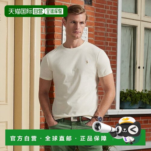 自营欧洲直邮RALPH LAUREN拉夫劳伦 Polo修身针织圆领T恤