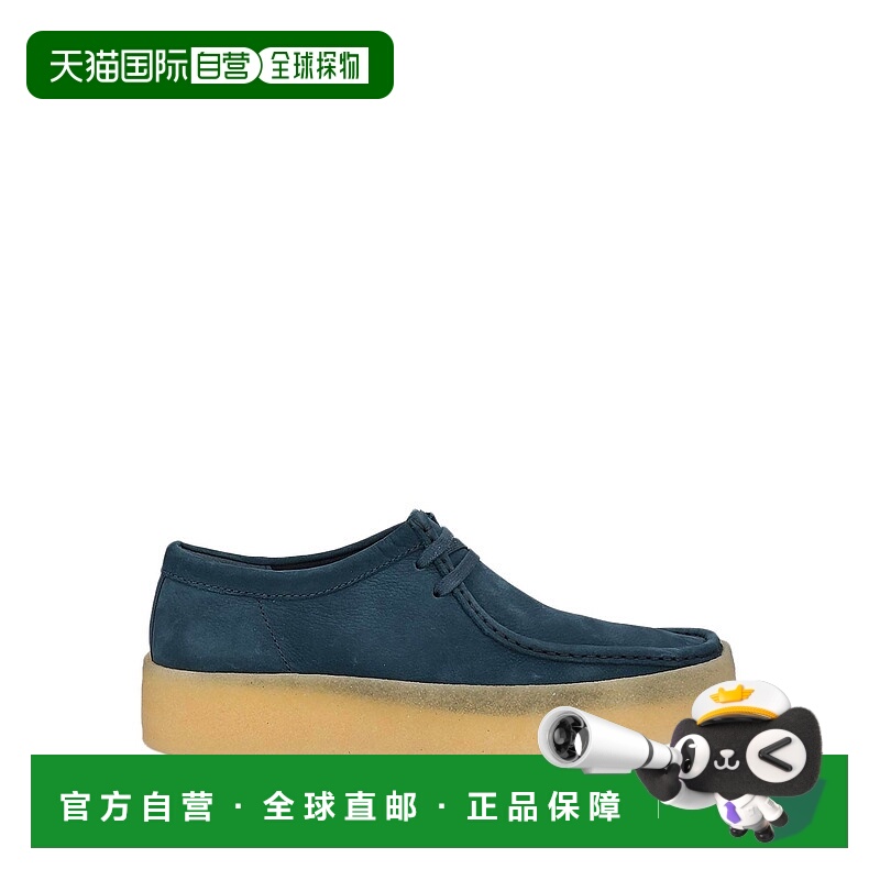 香港直邮Clarks Originals 男士 绑带鞋 蓝色时尚 舒适男鞋BLUE