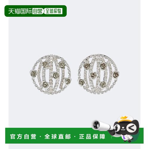 香港直邮magda butrym 女士 花饰精饰耳环 metal金属色 舒适时尚