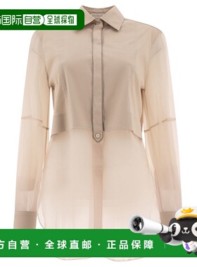 1h可退 香港直邮Brunello Cucinelli 布内罗 古奇拉利 女士 灰色