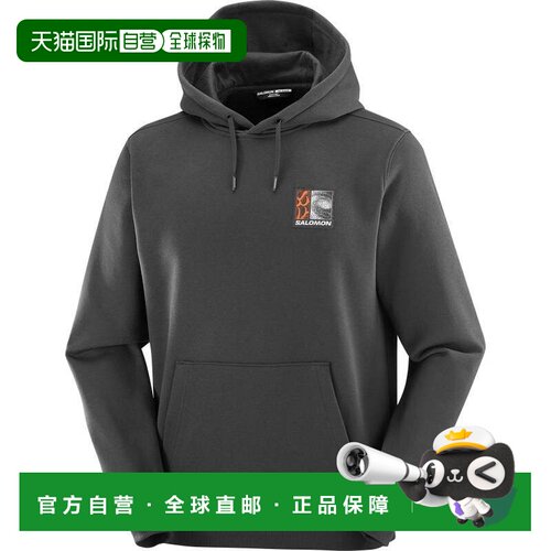 欧洲直邮Salomon 萨洛蒙 中性自由休闲FREESTYLE连帽衣抓绒帽衫