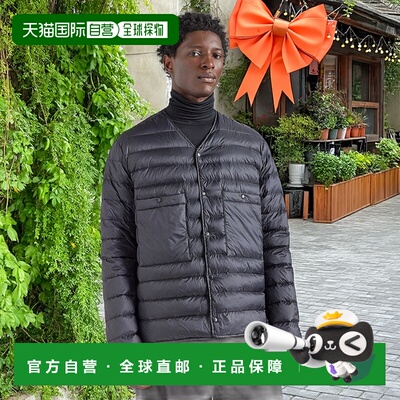 自营欧洲直邮Pyrenex Ando 男士双面轻薄羽绒服 深卡其色外套夹克