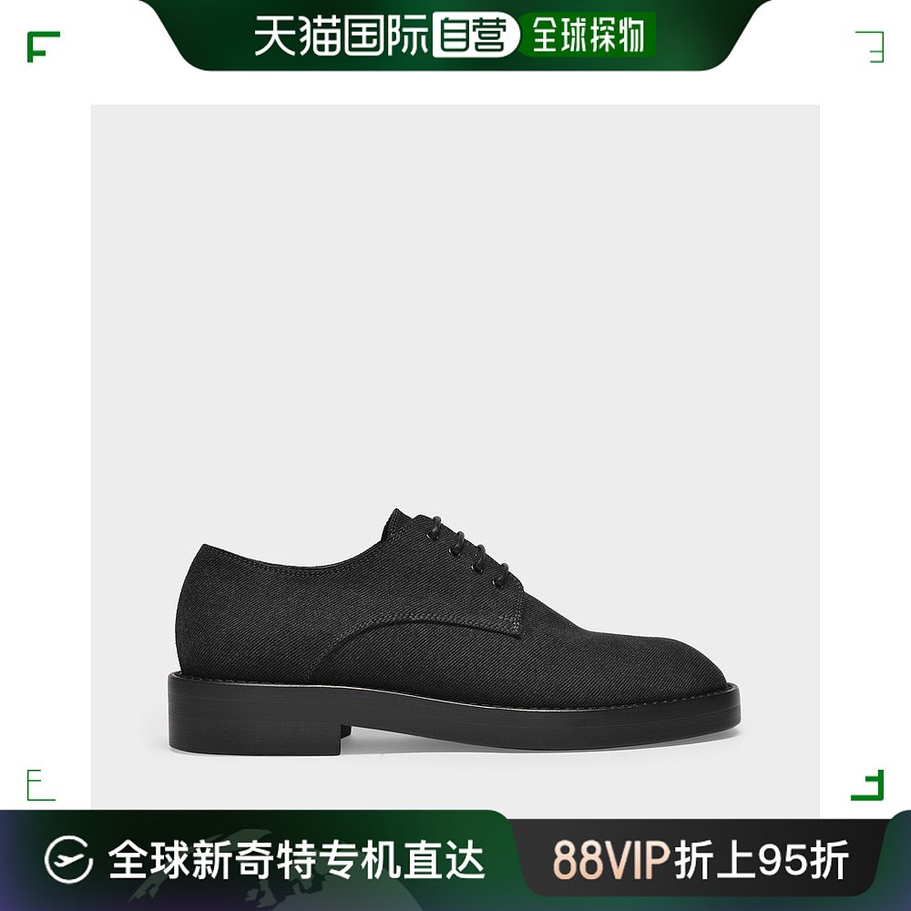 欧洲直邮ANN DEMEULEMEESTER灰色皮革Olivier Derbies