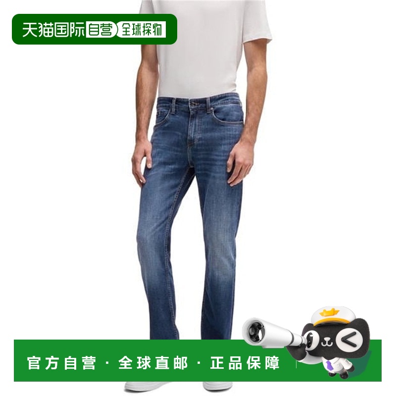香港直邮BOSS 波士 男士 HBB Delaware3Slm 修身牛仔裤