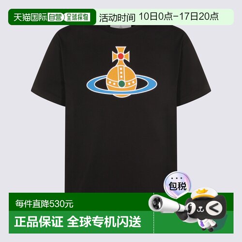 欧洲直邮vivienne westwood 男士 上装T恤短袖