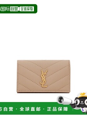 香港直邮Saint Laurent CASSANDRE MATELASSÉ 徽标钥匙包 736236B