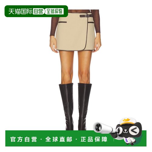 香港直邮Simkhai 女士 Sheridan 迷你半身裙 5253【付后1h可退】
