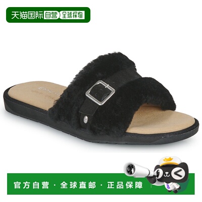 欧洲直邮EMU  WARDEN STINGER BLACK 女士鞋子拖鞋 W11914BLAK