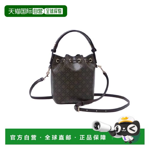 TORY BURCH汤丽柏琦T Monogram女款单肩手提水桶包单肩包手提包