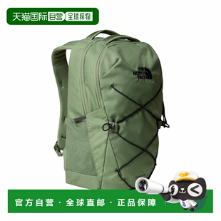自营欧洲直邮The North Face北面 Jester橄榄绿涤纶旅行背包男女