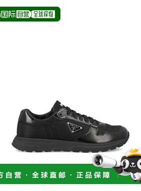 1h可退 香港直邮Prada 普拉达 男士 黑色运动鞋 2EE4433LF5男鞋