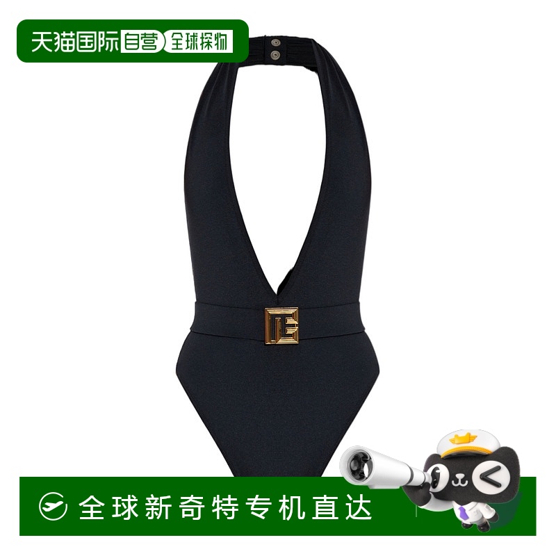 香港直邮Balmain挂脖连体泳衣 BKBU12210