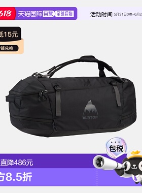 自营欧洲直邮Burton伯顿 Multipath男士旅行包斜挎包黑色聚酯纤维