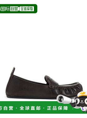 香港直邮ACNE STUDIOS 女士芭蕾乐福鞋 AD0853ADM CO 棕色 LOAFER
