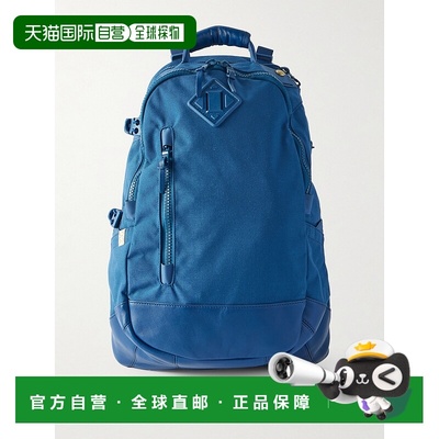 1h可退 香港直邮Visvim 维斯维木 男士 CORDURA® 皮革饰边背包 01