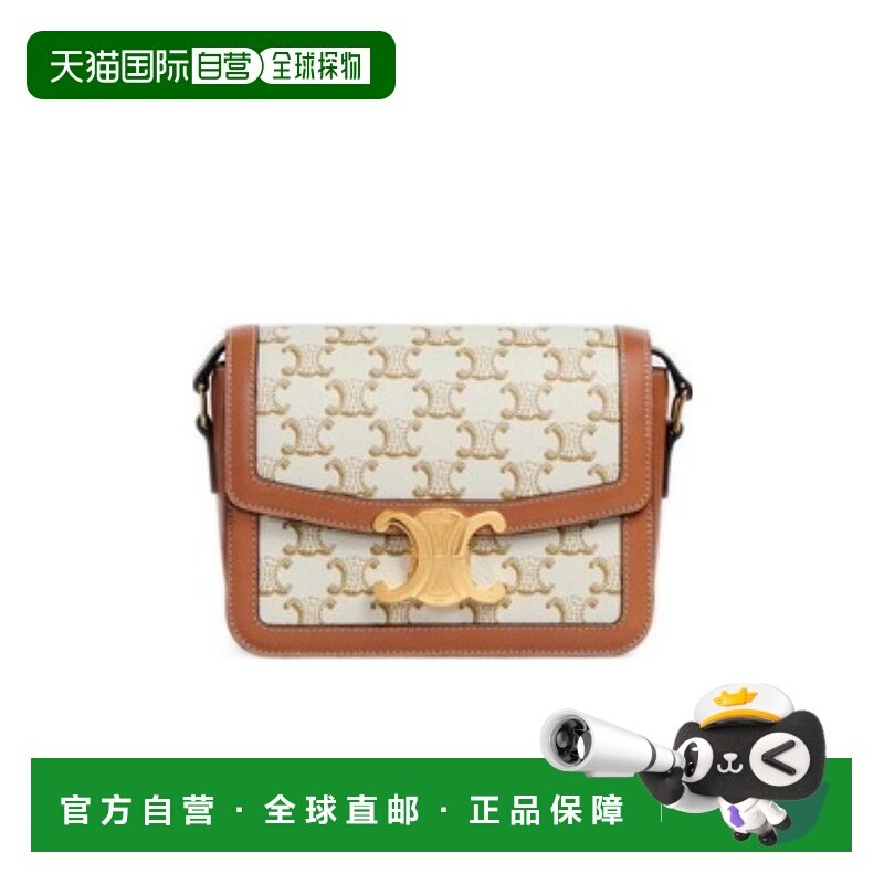 香港直邮Celine TRIOMPHE小牛皮TEEN手袋 188882BZ4.