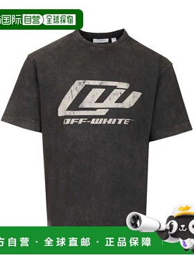 1h可退 香港直邮OFF-WHITE 男士T恤 OMAA120S26JER00A0001 SS2026