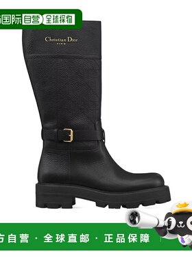 1h可退 香港直邮Dior D-Town 靴子 KCT265CTC厚底鞋女靴皮鞋
