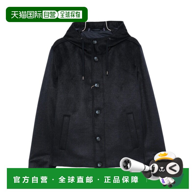 香港直邮HERNO 男士外套 12910GI00114UR9200 AW2026 黑色 长袖夹
