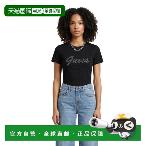 1h可退 欧洲直邮guess 女士 上装T恤