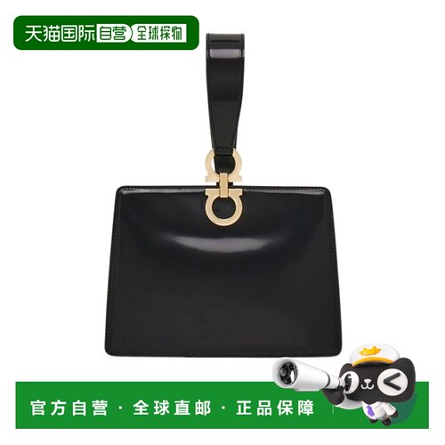 香港直邮Salvatore Ferragamo Gancini 迷你手拿【付后1h可退】