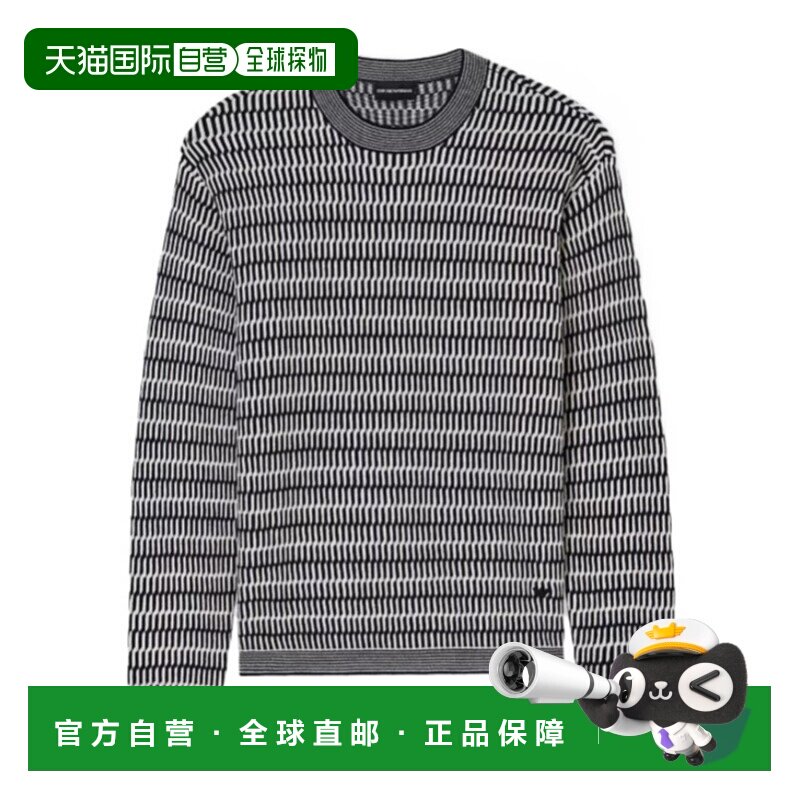 香港直邮Emporio Armani 圆领长袖毛衣 EM002194AF14195阿玛尼