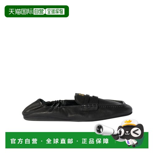 香港直邮Miu Miu 褶饰乐福鞋 5D341EEFXFD005单鞋【付后1h可退】
