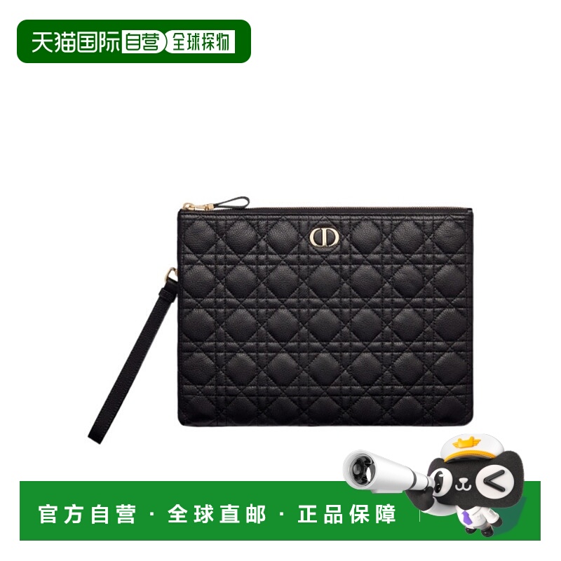 香港直邮Dior Caro徽标大号手拿包 DIO3EB6S