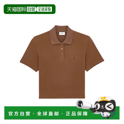 香港直邮女士 短款短袖Polo衫 26FW