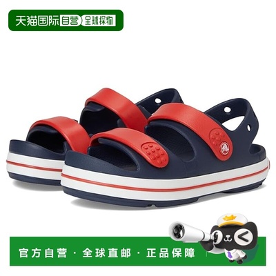 1h可退 香港直邮Crocs 卡骆驰 女童 Crocband Cruiser 凉鞋(儿童/