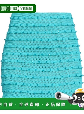 香港直邮Self-Portrait 女士 迷你半身裙 green绿色 舒适时尚