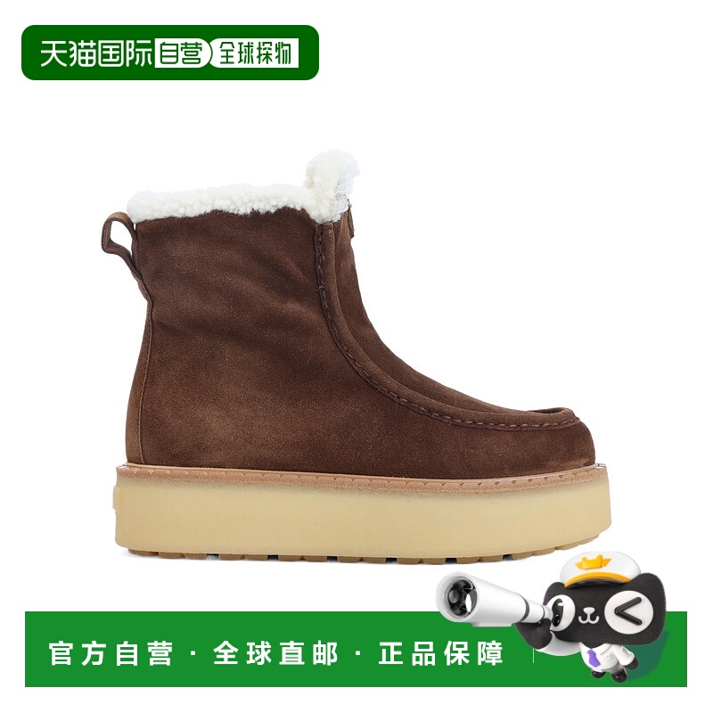 香港直邮Prada 厚底短筒靴 1T136OJFTFZG50