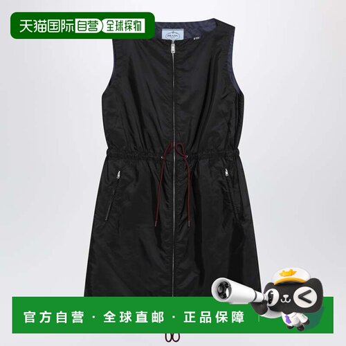 香港直邮Prada 普拉达 女士 黑色连衣裙(Re-Nylon) 230757OOO1WQ9
