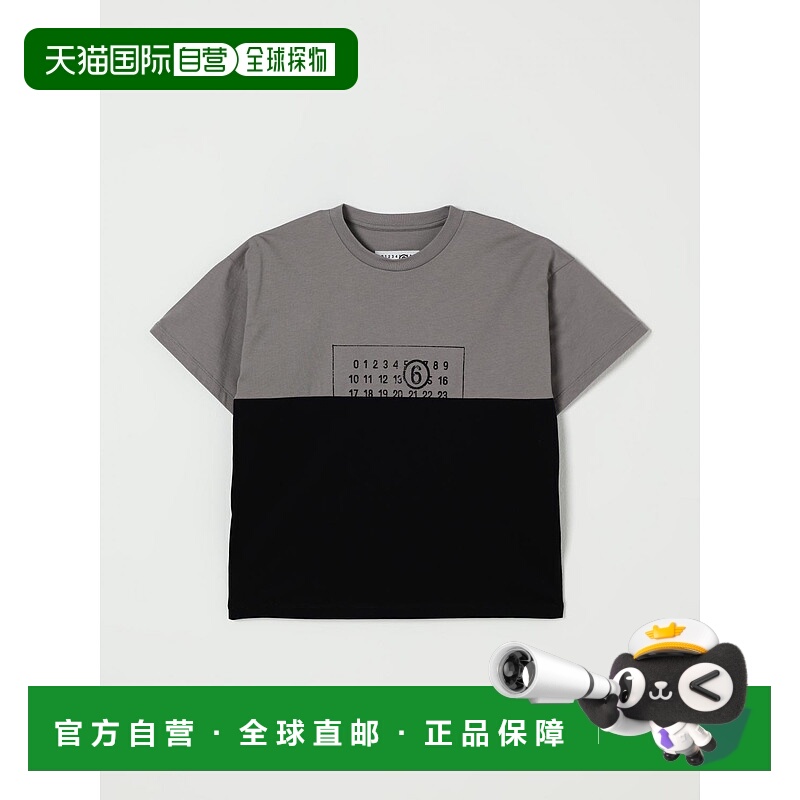 1h可退 欧洲直邮mm6 maison margiela 少男 上装T恤