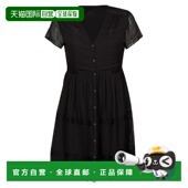 Temps INAYA des 欧洲直邮Le Cerises 女士 短连衣裙 黑色