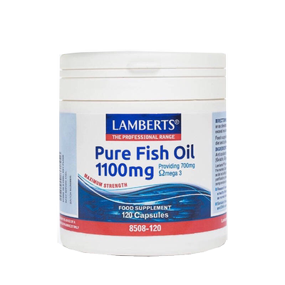 欧洲直邮Lamberts高纯度浓缩鱼油Omega 3脂肪酸保护心血脑120粒