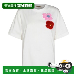 白色棉质T恤 1h可退 女士 芬迪 FS9776AOUH 香港直邮Fendi