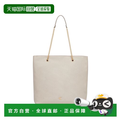 香港直邮CALVIN KLEIN 女士手提包 LV04F3204GRMU AW2025 米白色