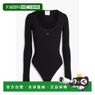 罗纹针织连体衣 女士 423MBD050FI0001 香港直邮Courreges 1h可退