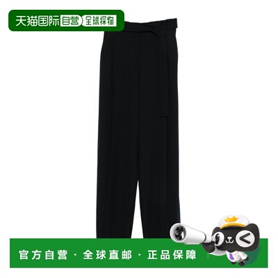 香港直邮Emporio Armani 腰带袢休闲裤 EW002616TE10405阔腿裤