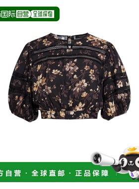 1h可退 香港直邮ALL SAINTS 女士T恤 PEONYW071PEVINEBLACK SS202